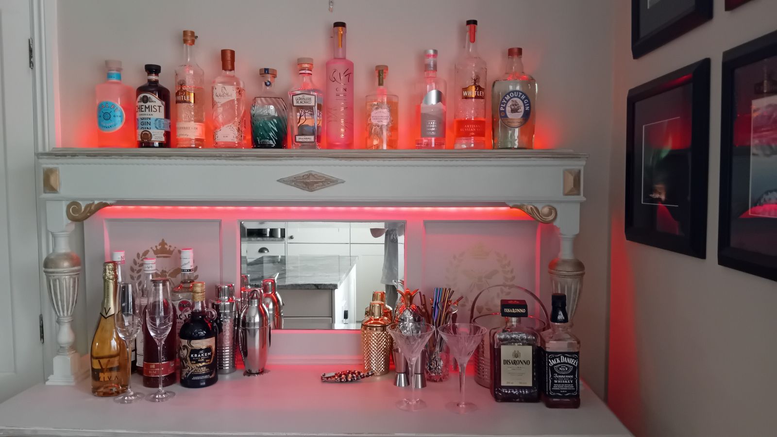 Sideboard. Bar photo furniture