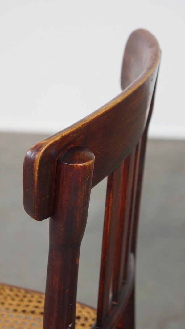 photo furniture Original Vintage Thonet Design Bistro Chair With Matted Seat