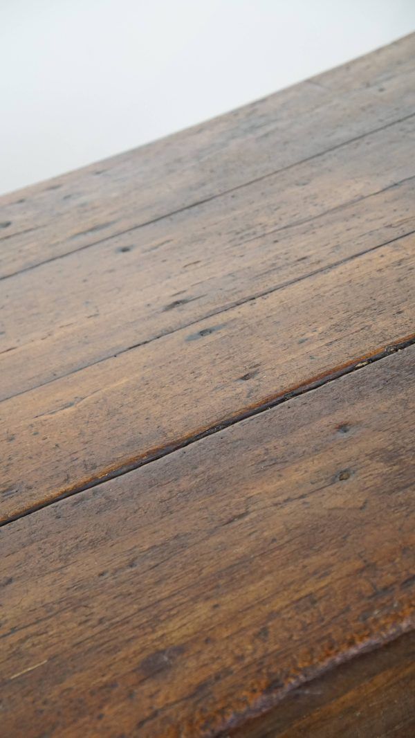 photo buy Antieke Franse Eettafel Met Fraai Blad, Eind 18e Eeuw