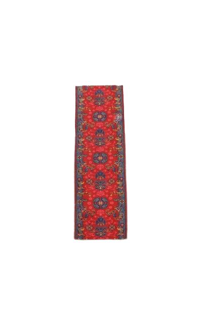 Elegant Carpet/Rug With Tassels, A Unique Pattern And Refined Colours, 240 X 70 Cm