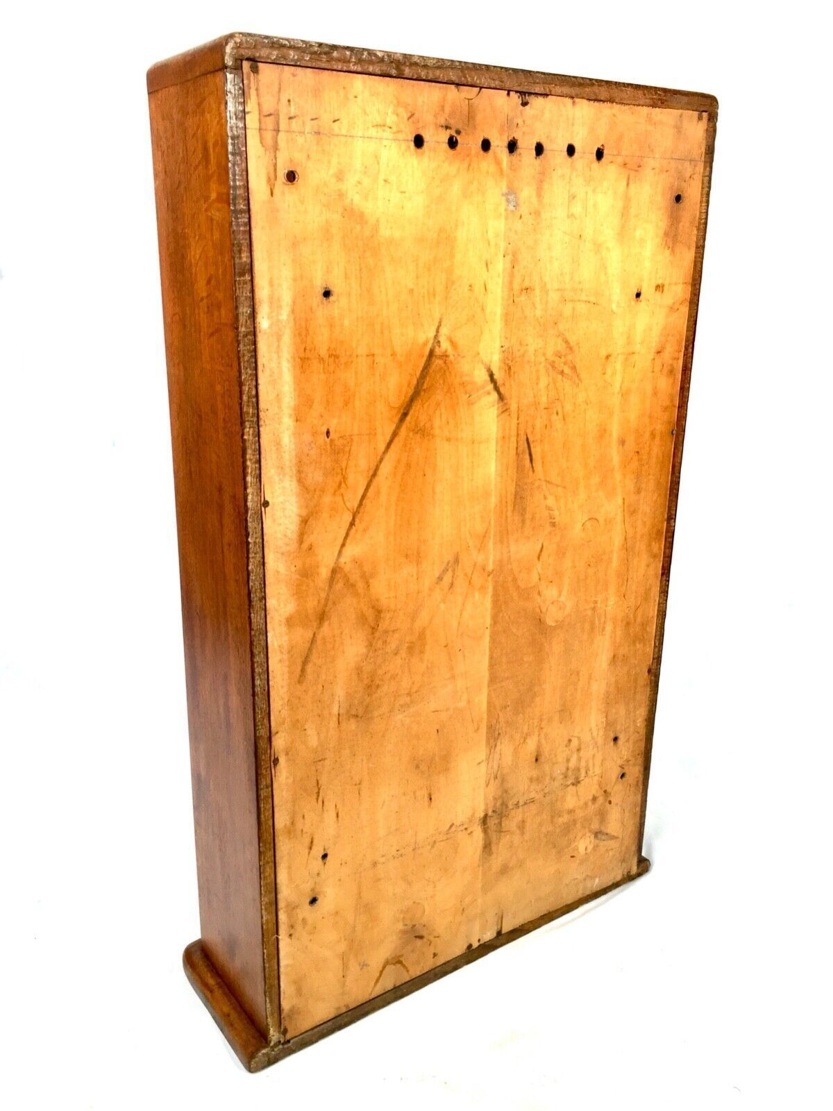 1799.0 Antique 1950s Oliver Whales Penny Points Arcade Coin Operated Machine Working photo