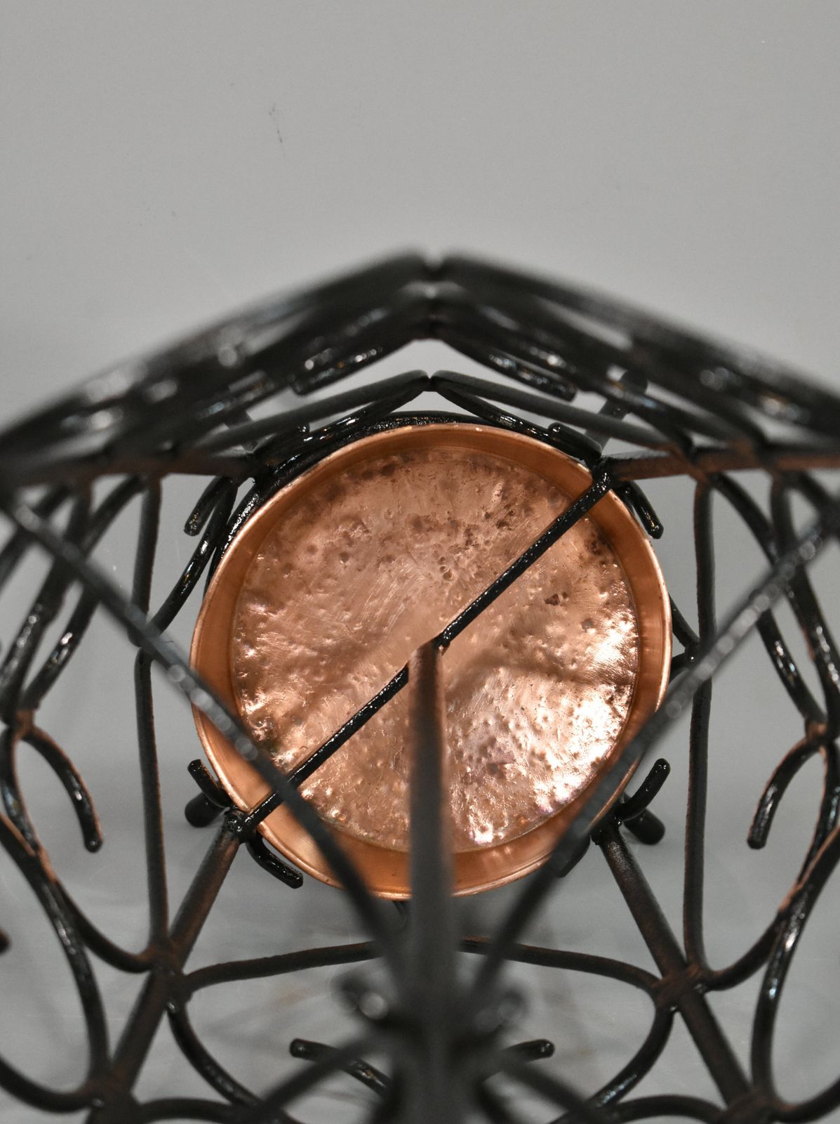290.0 French Umbrella Stand In Wrought Iron 1950s photo