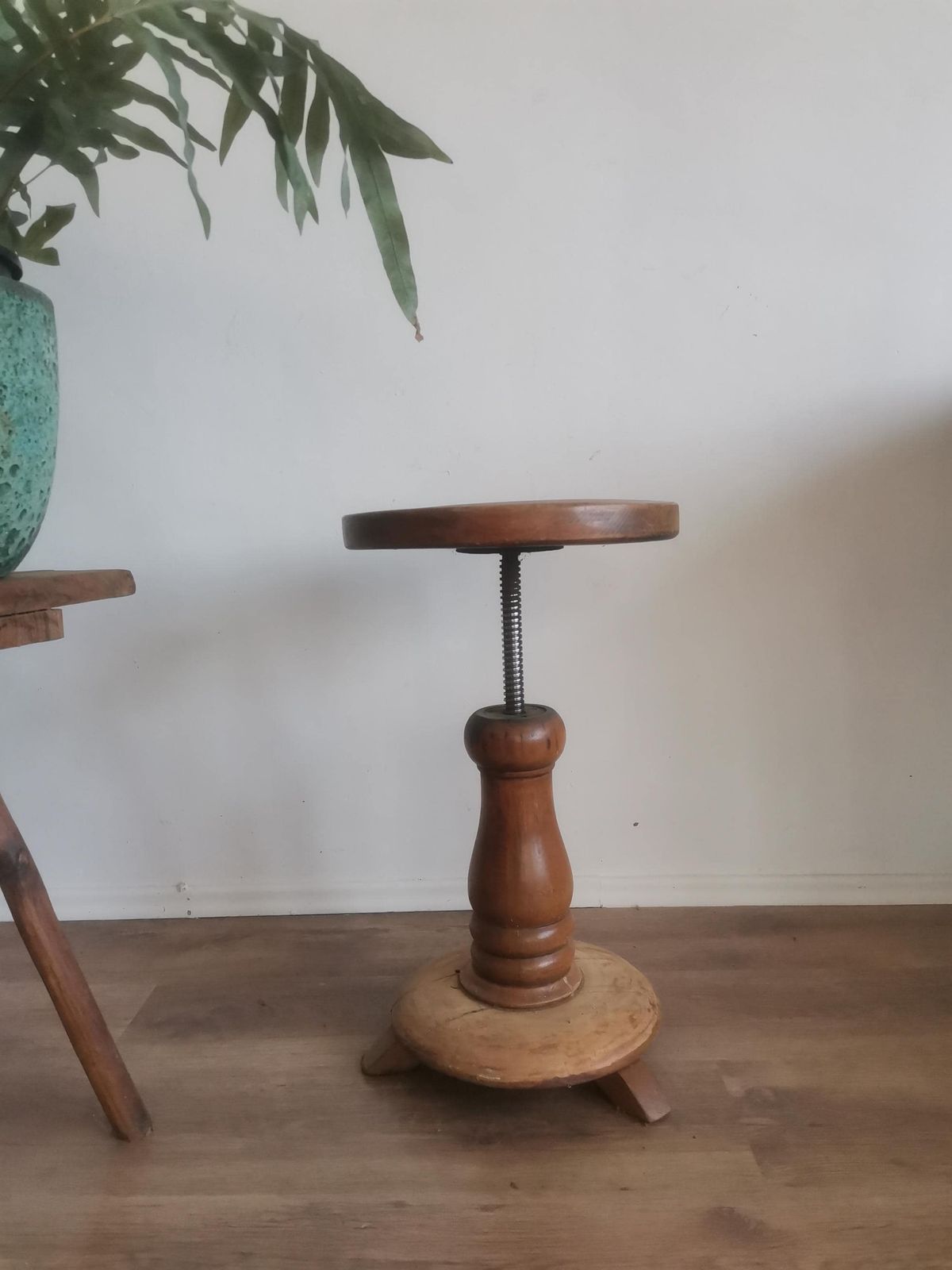 Original Thonet Piano Stool Quality Bentwood Hand Made Seat Thonet Chair Vintage