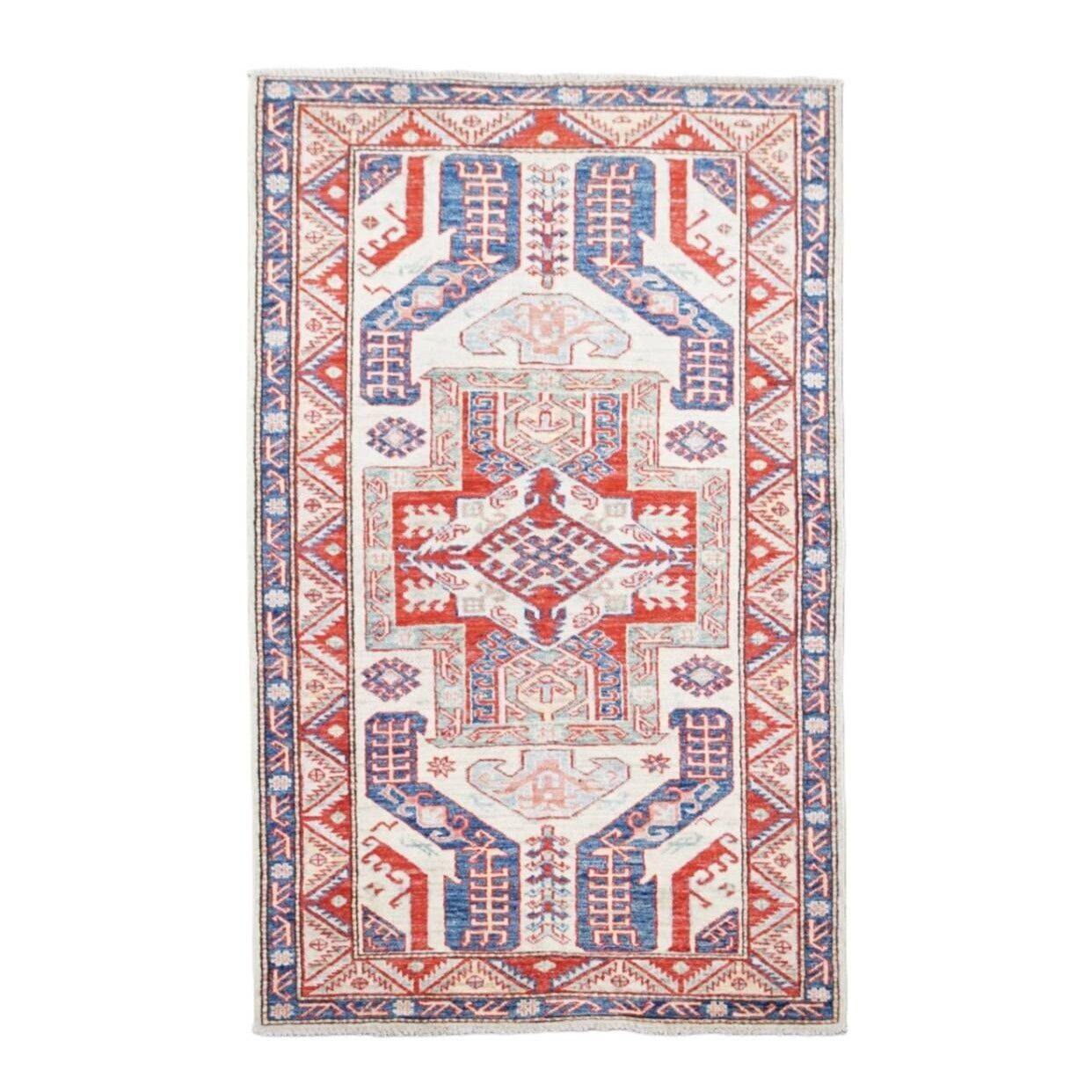 Subtle Colorful Rug With Fantastic Pattern 156x92cm