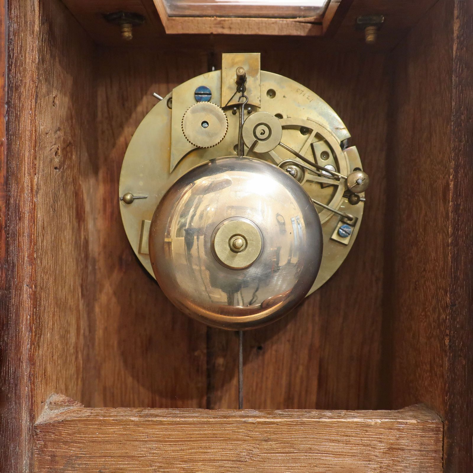 photo for sale French Napoleon III Rosewood & Marquetry Mantel Clock By Henry Marc