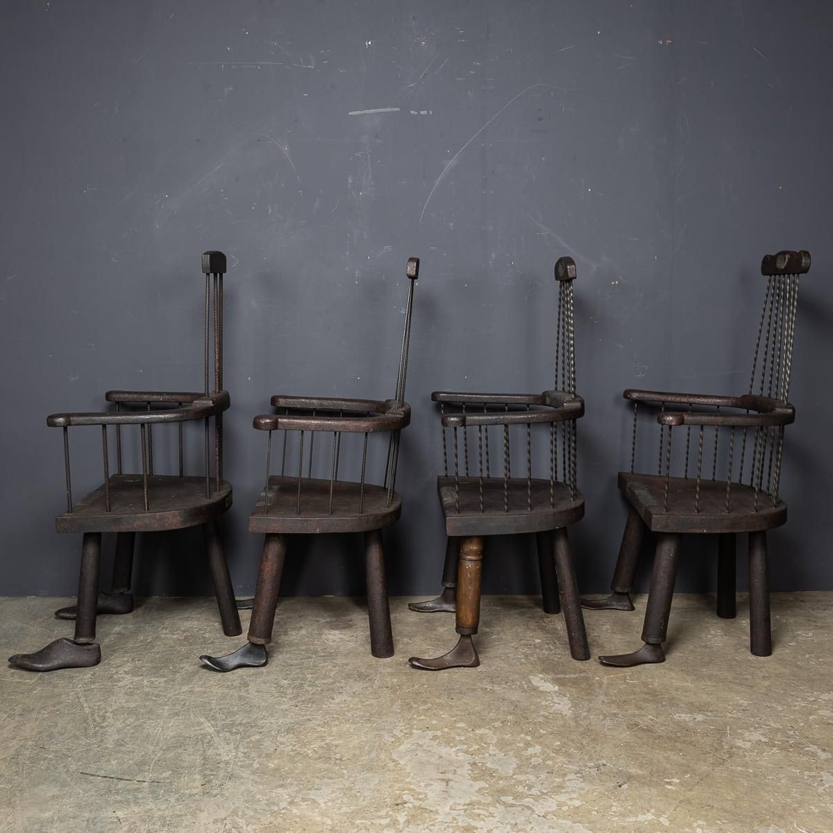 Modern 21st Century Set Of Four Chairs By Martin Scorey C.2000 photo Furniture
