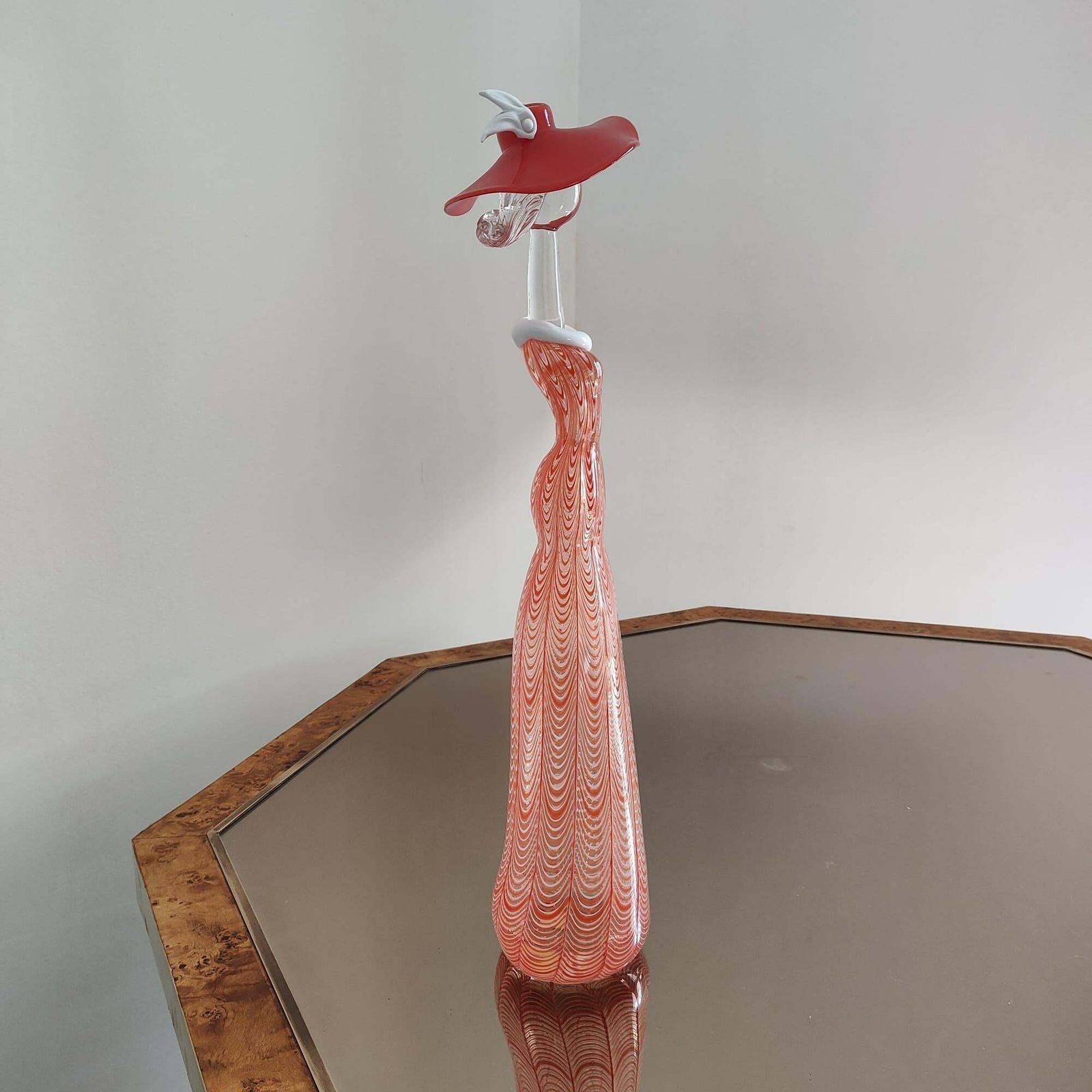 photo furniture Mid Century Modern Murano Art Glass Woman Sculpture By Licio Zanetti Italy 1970