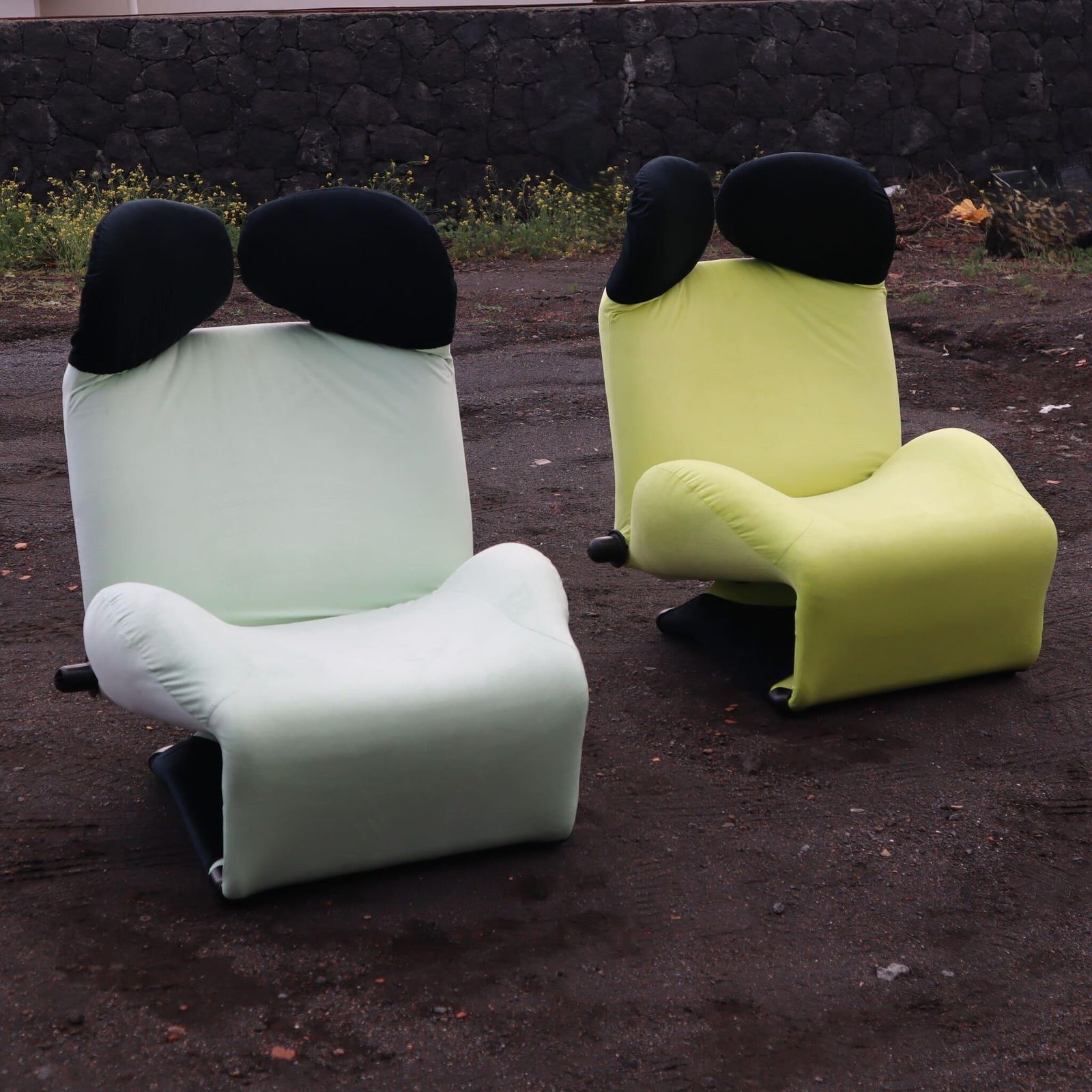 Armchair Or Chaise Longue Wink By Cassina, Design Toshiyuki Kita, Italy, 1980s photo furniture
