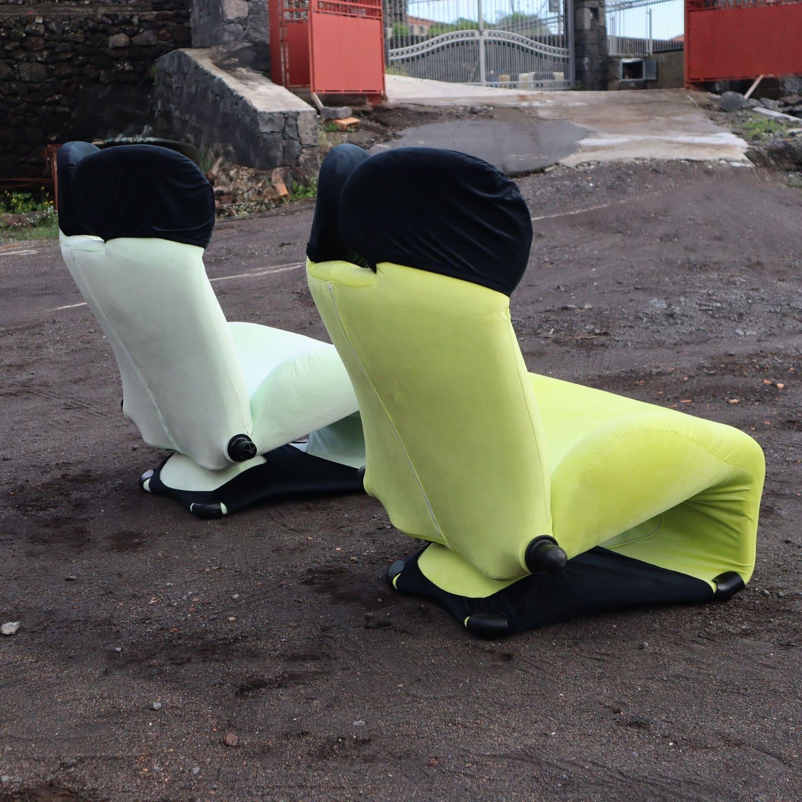 Furniture Armchair Or Chaise Longue Wink By Cassina, Design Toshiyuki Kita, Italy, 1980s photo