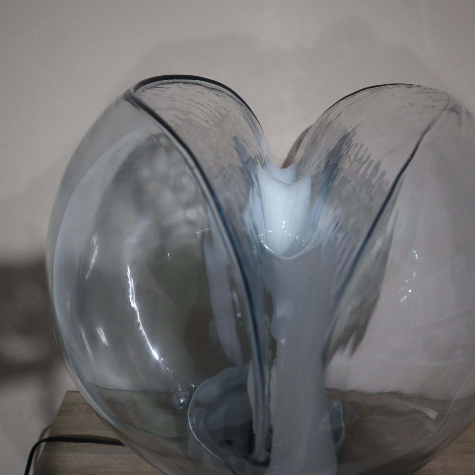 Mid Century Murano Glass Lamp By Toni Zuccheri Venini, Italy, Circa 1970 photo 1246.0