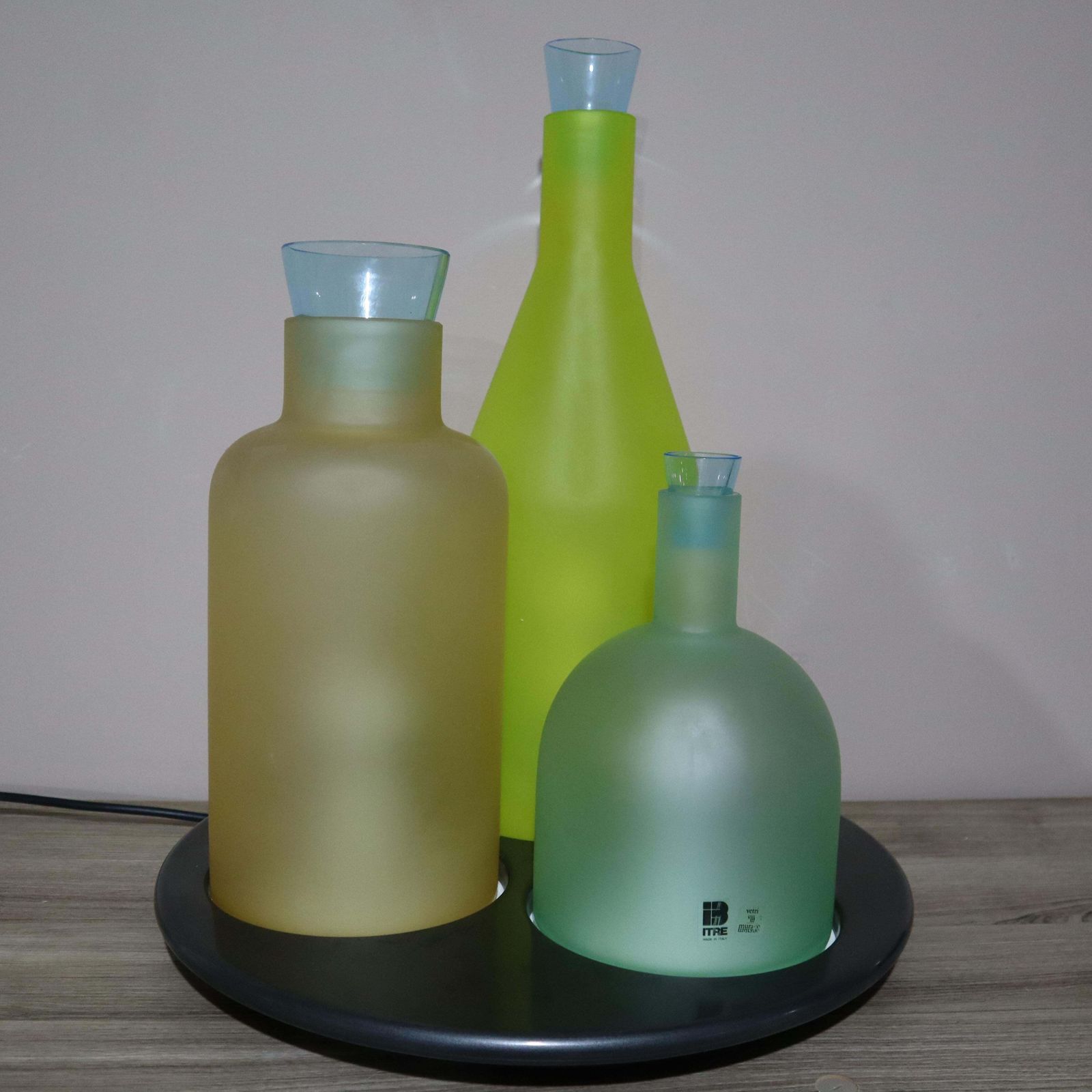 Murano Glass Lamp "Bacco 1 2 3" By Gido Rasati For Itre, Italy 1980s photo furniture