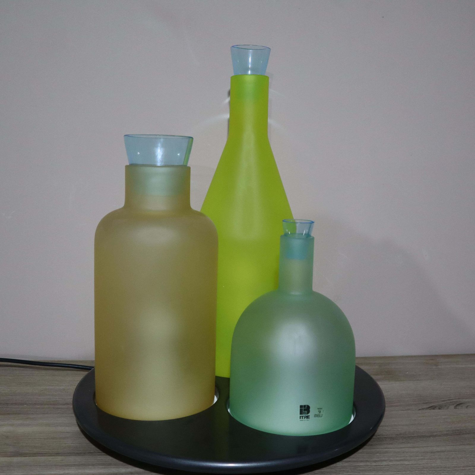 Murano Glass Lamp "Bacco 1 2 3" By Gido Rasati For Itre, Italy 1980s photo for sale