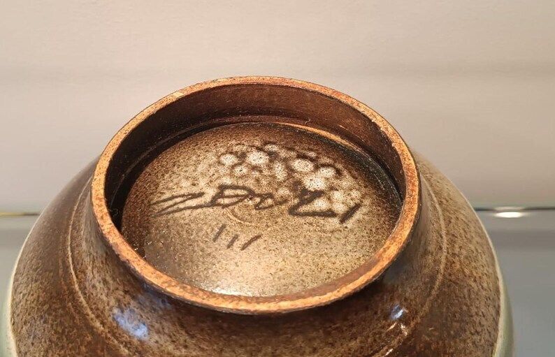 Sculpture Vase In Ceramic Stoneware Designed By Carlo Zauli In Two Tone photo buy