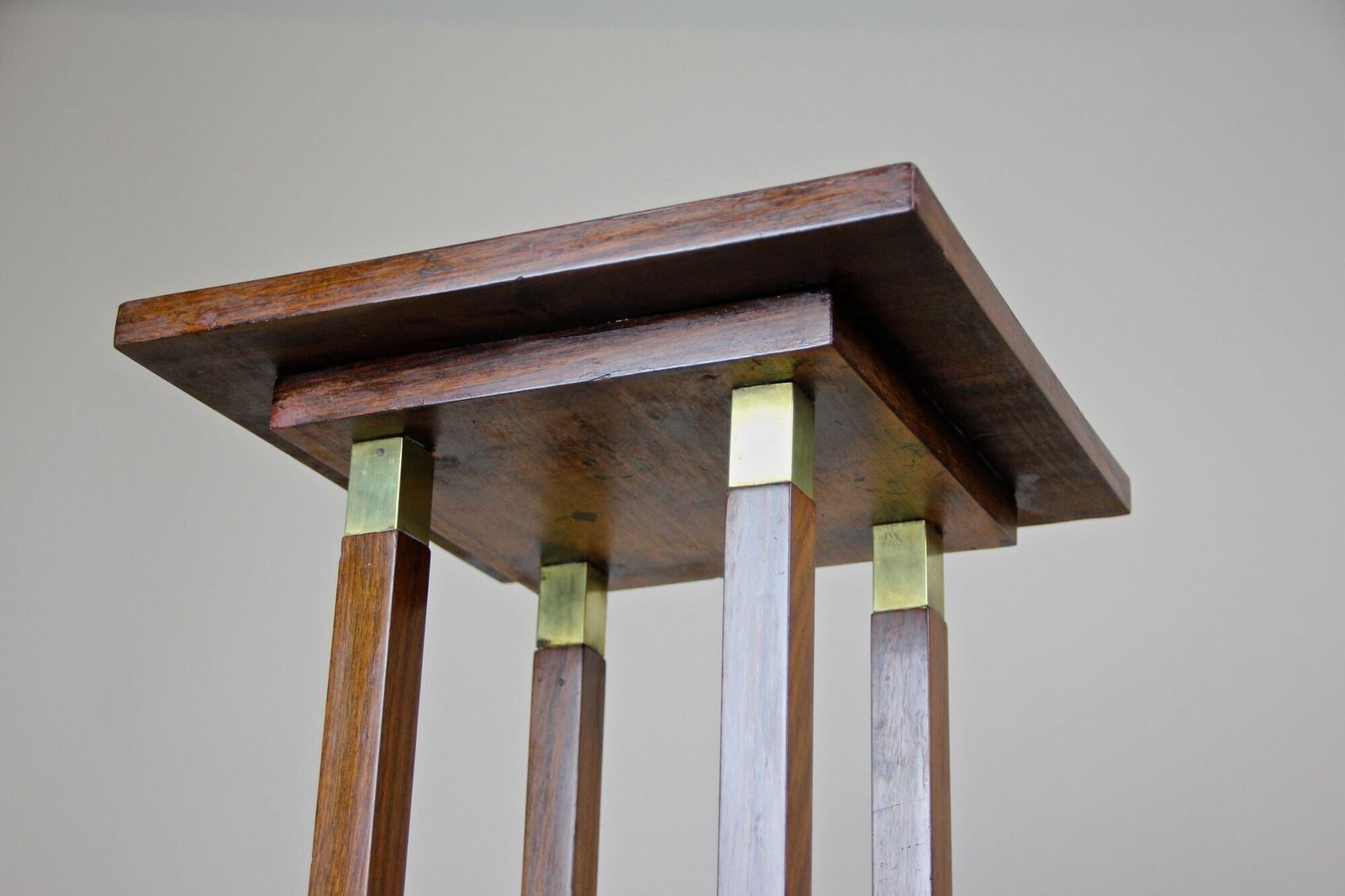 photo vinterior 20th Century Art Nouveau Palisander Pedestal, Austria, Circa 1900