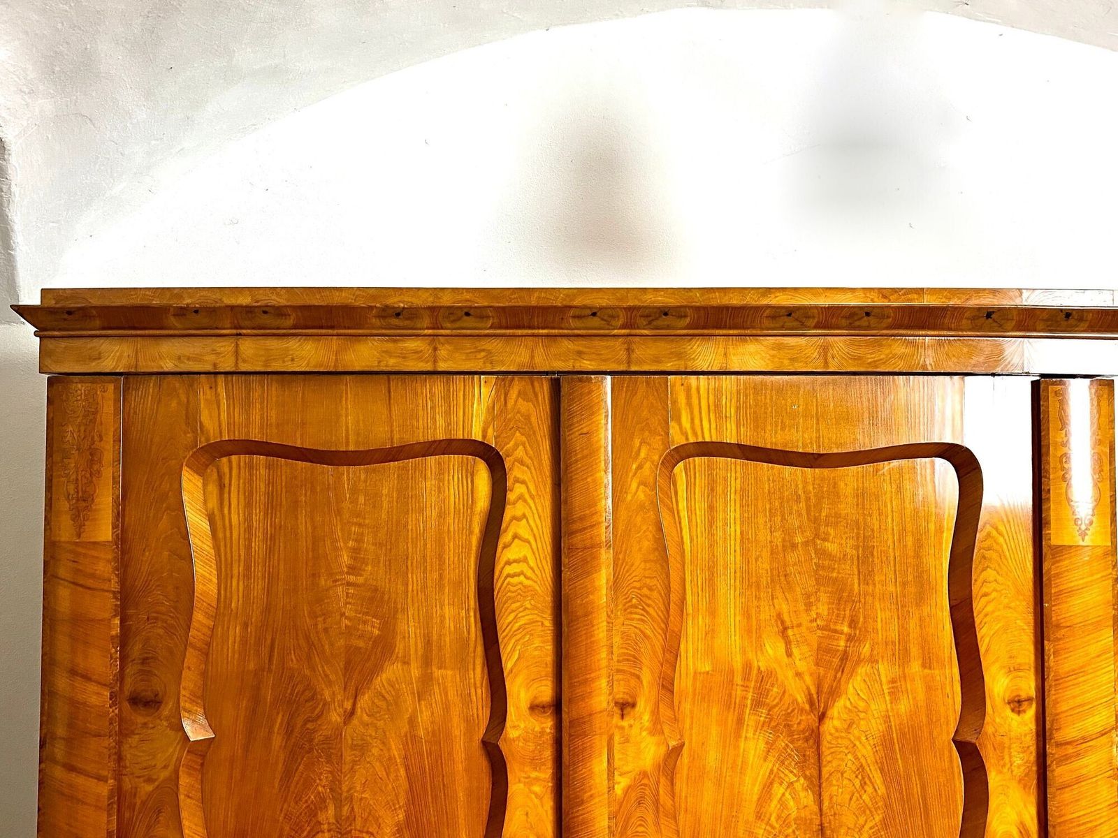 Biedermeier Ashwood Cabinet With Inlay Works   19th Century, Austria, Ca. 1840 photo Furniture