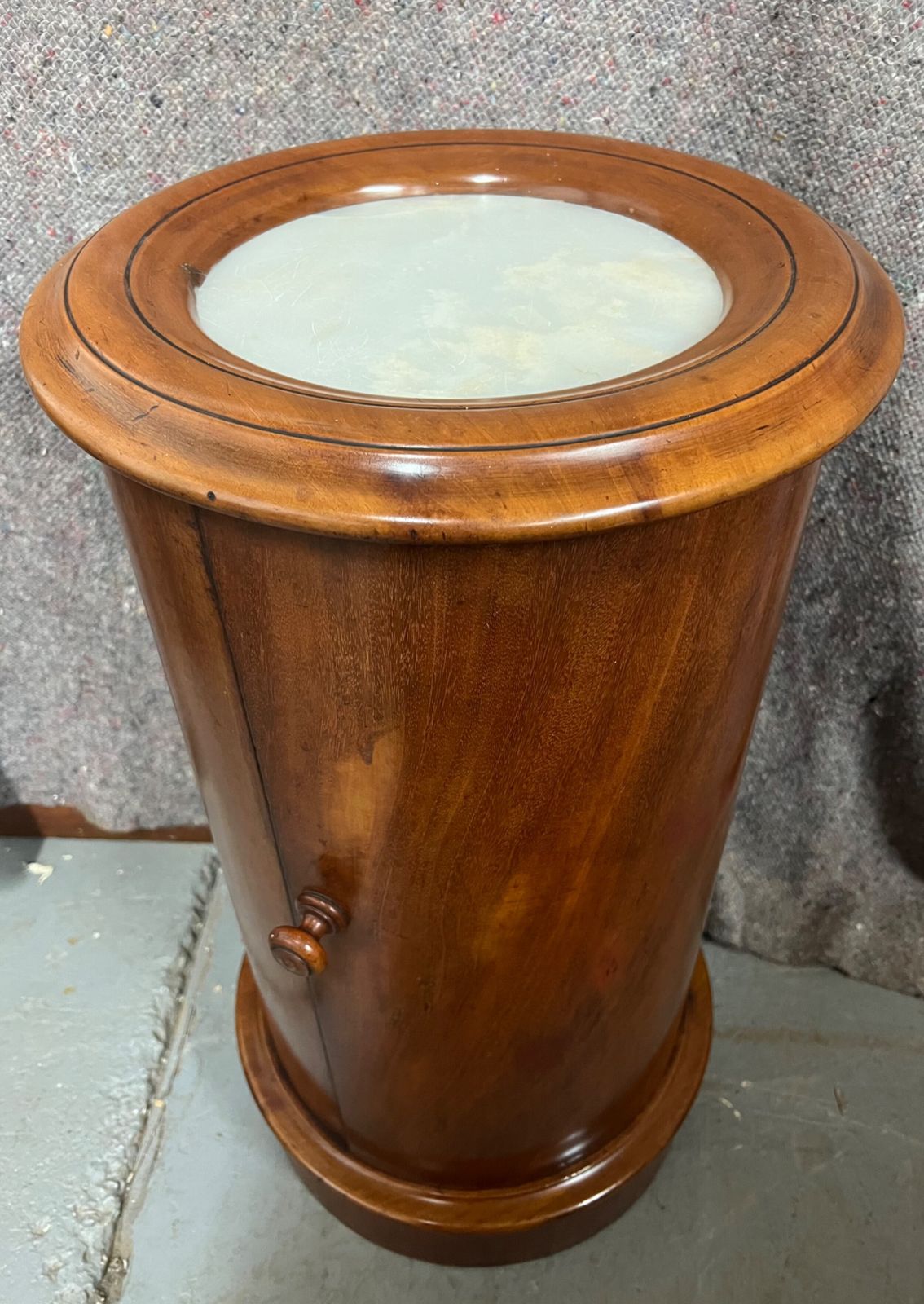 Victorian Cylinder Lamp Or Figure Stand photo Home Decor