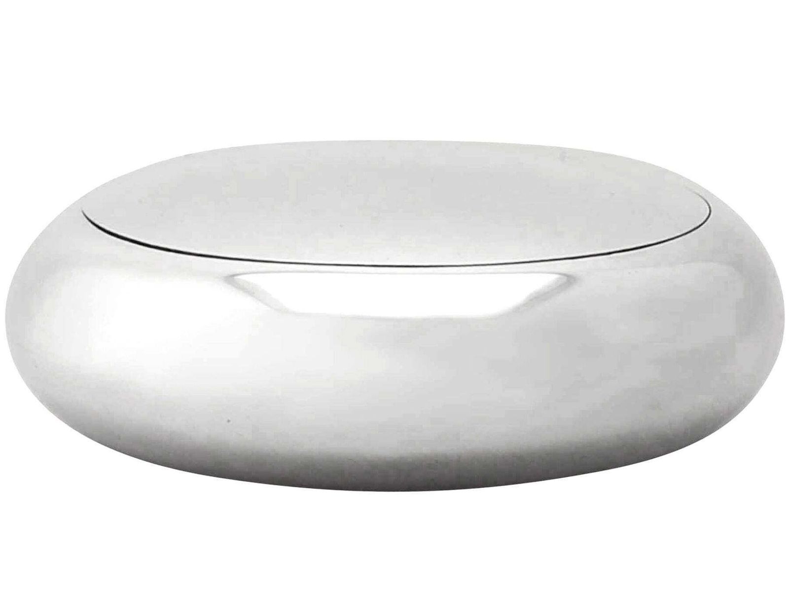 Antique Edwardian Sterling Silver Tobacco Box By William M Hayes photo furniture