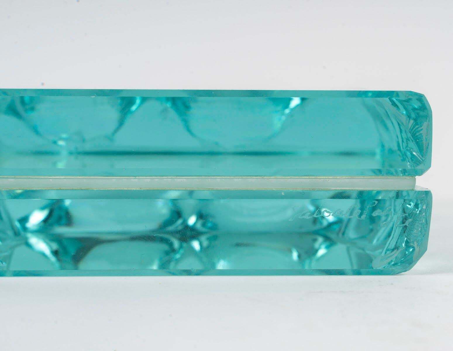 Glass Photo Frame, Signed, Artist's Work, Contemporary, 20th Century. photo 400.0