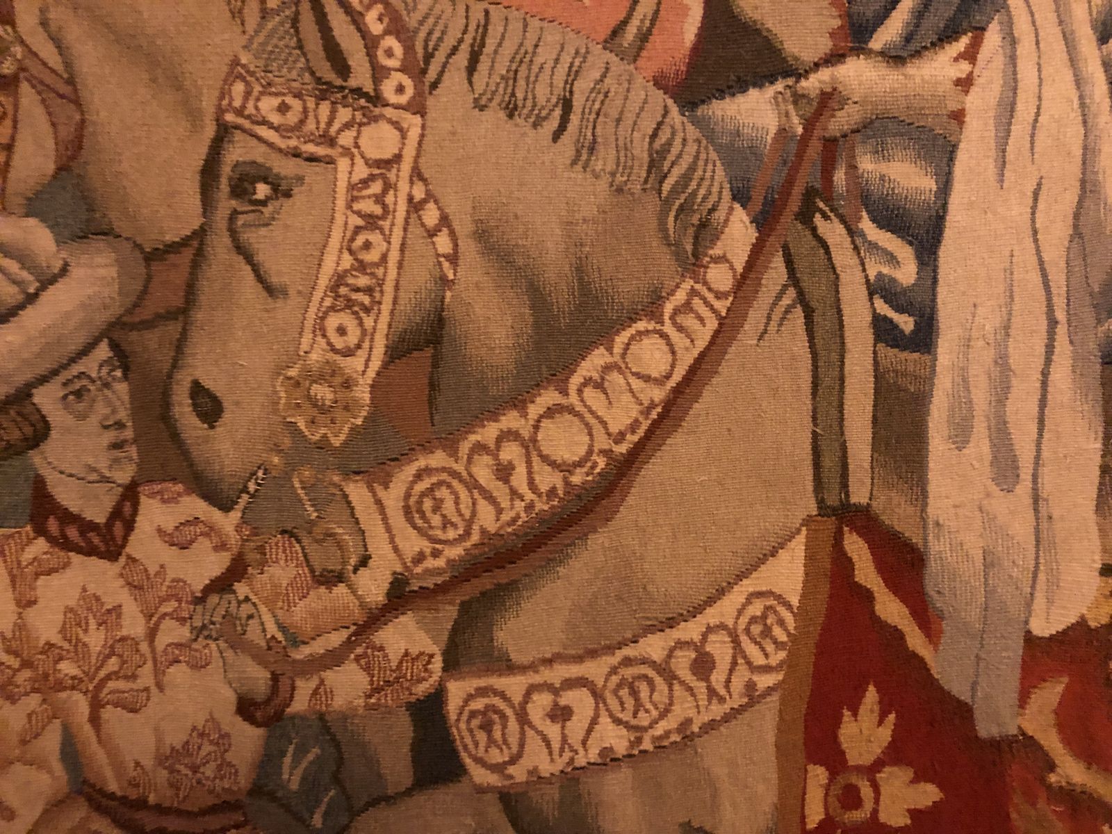 Art Departure For The Hunt   Unique 19th Century French Aubusson Style Tapestry photo