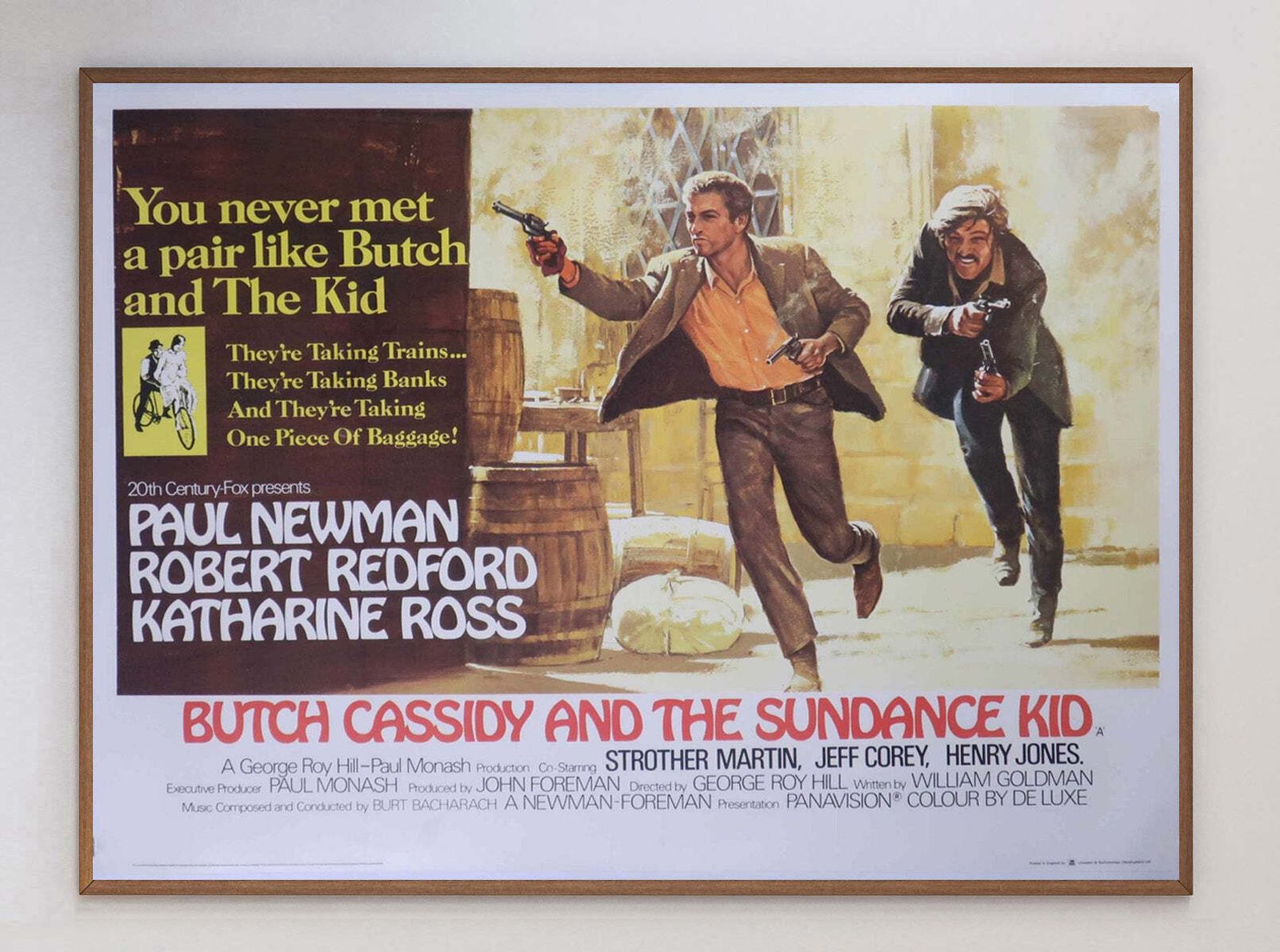 Butch Cassidy And The Sundance Kid  Original Vintage Poster photo 1994.0