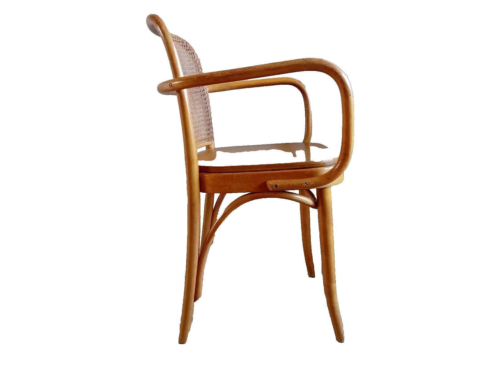 Josef Hoffman 1950's Czech Mid Century Bentwood "Prague" Chair photo 356.0