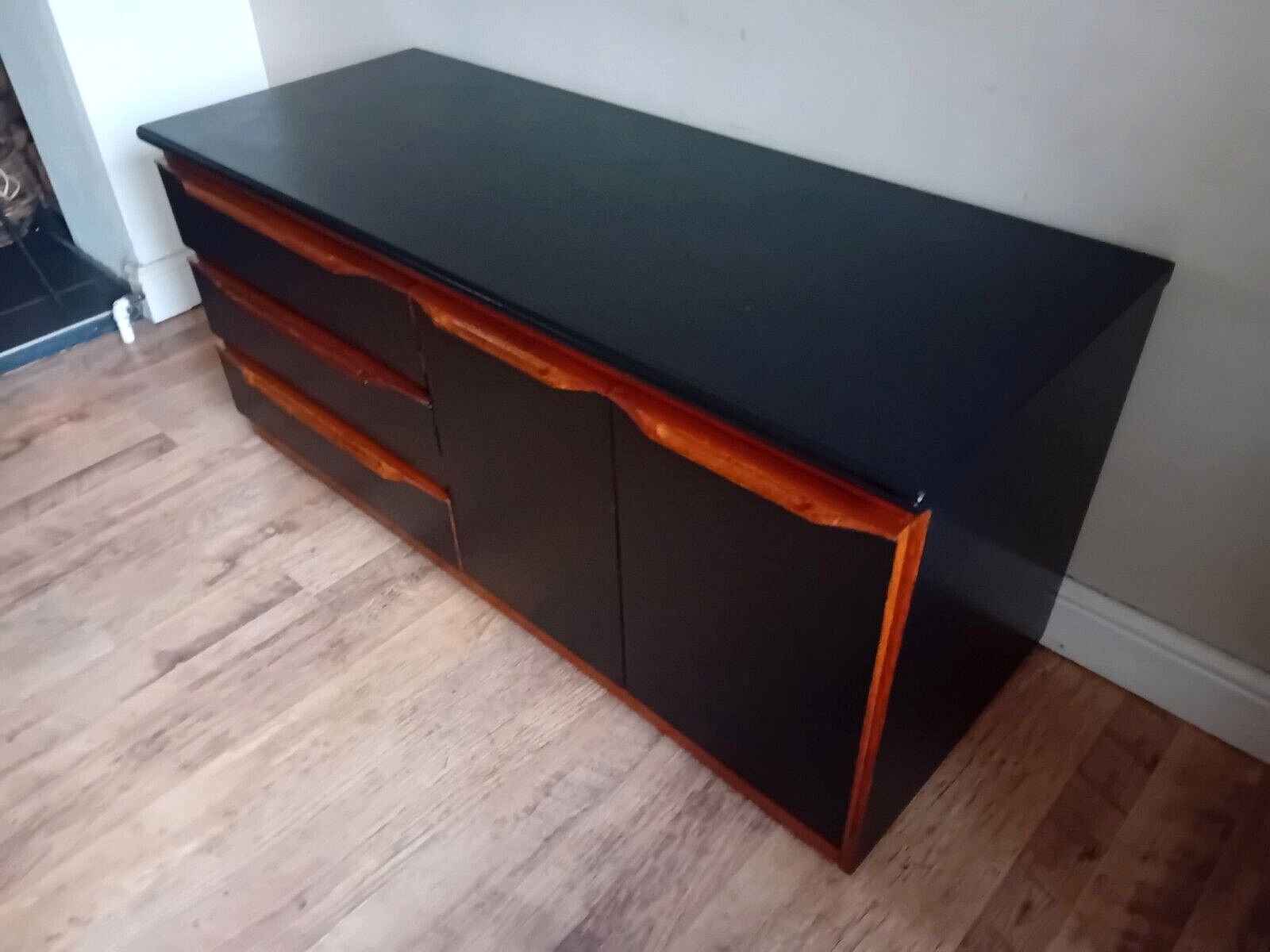 photo furniture Lovingly Restored 1970's Sakol Teak Media Unit,Sideboard, Cabinet, Tv Cabinet