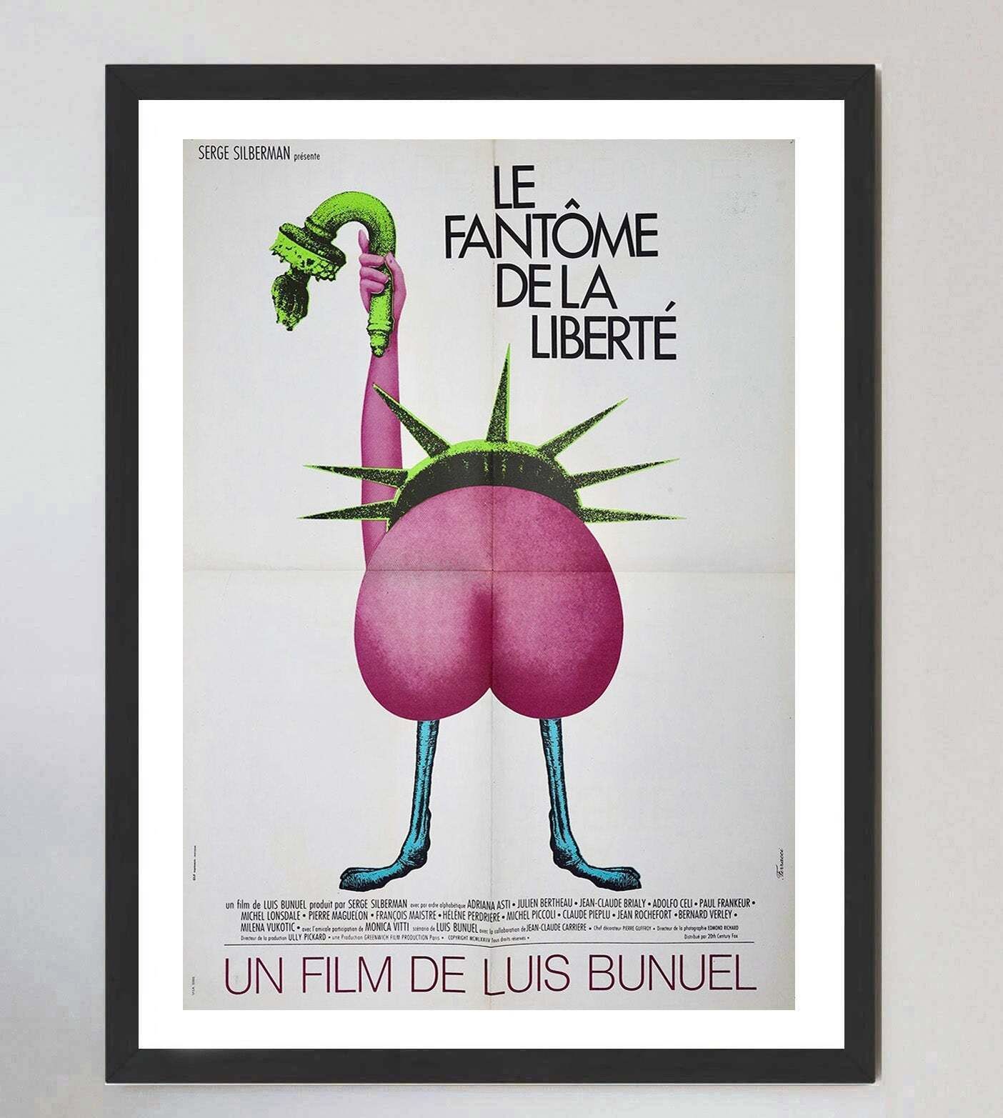 The Phantom Of Liberty (French) Original Vintage Poster photo furniture