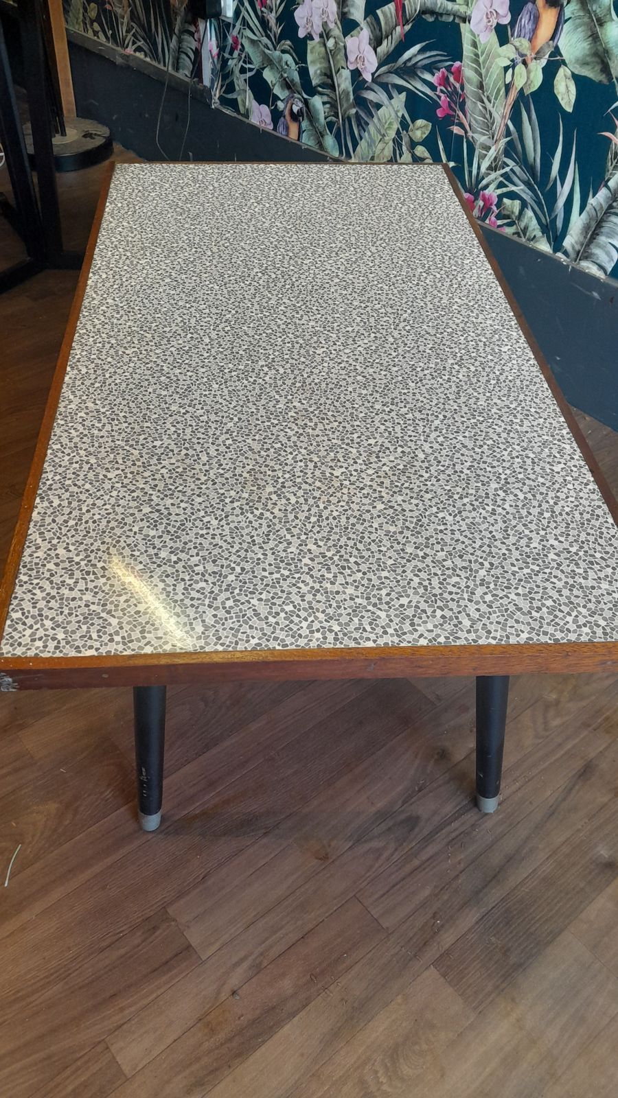 photo furniture Retro Low Teak And Formica Coffee Table