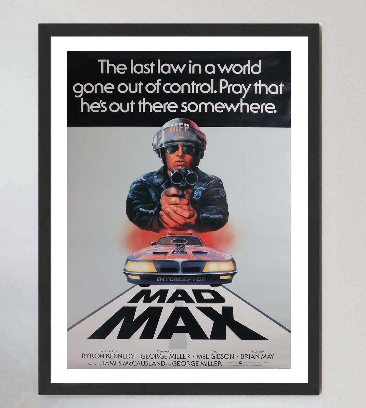 Mad Max Original Vintage Poster photo furniture
