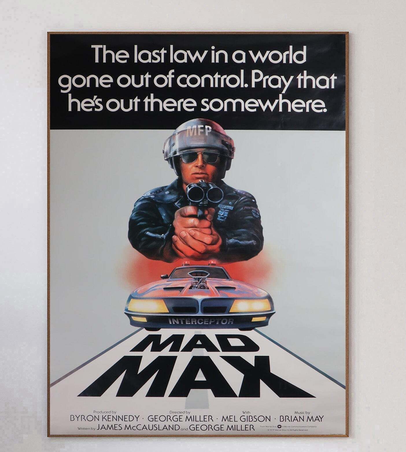 Mad Max Original Vintage Poster photo Art