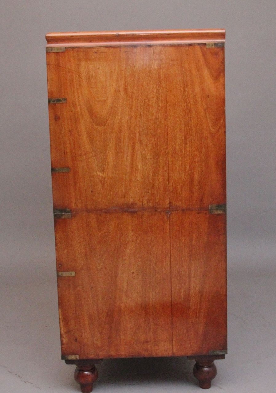photo buy 19th Century Mahogany Military Chest