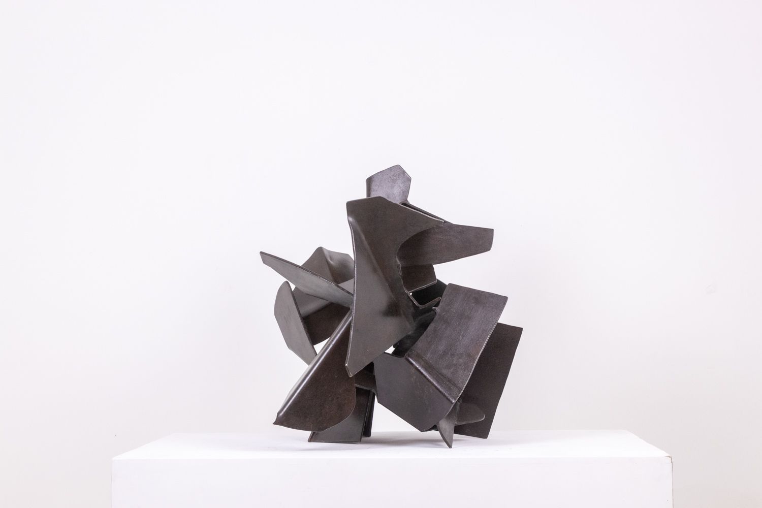 Jean Campa. Patinated And Cut Iron Sculpture. 1980s. photo furniture