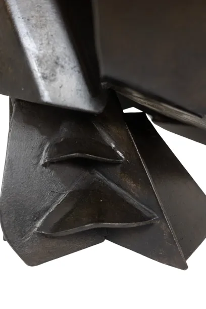 Jean Campa. Patinated And Cut Iron Sculpture. 1980s. photo buy