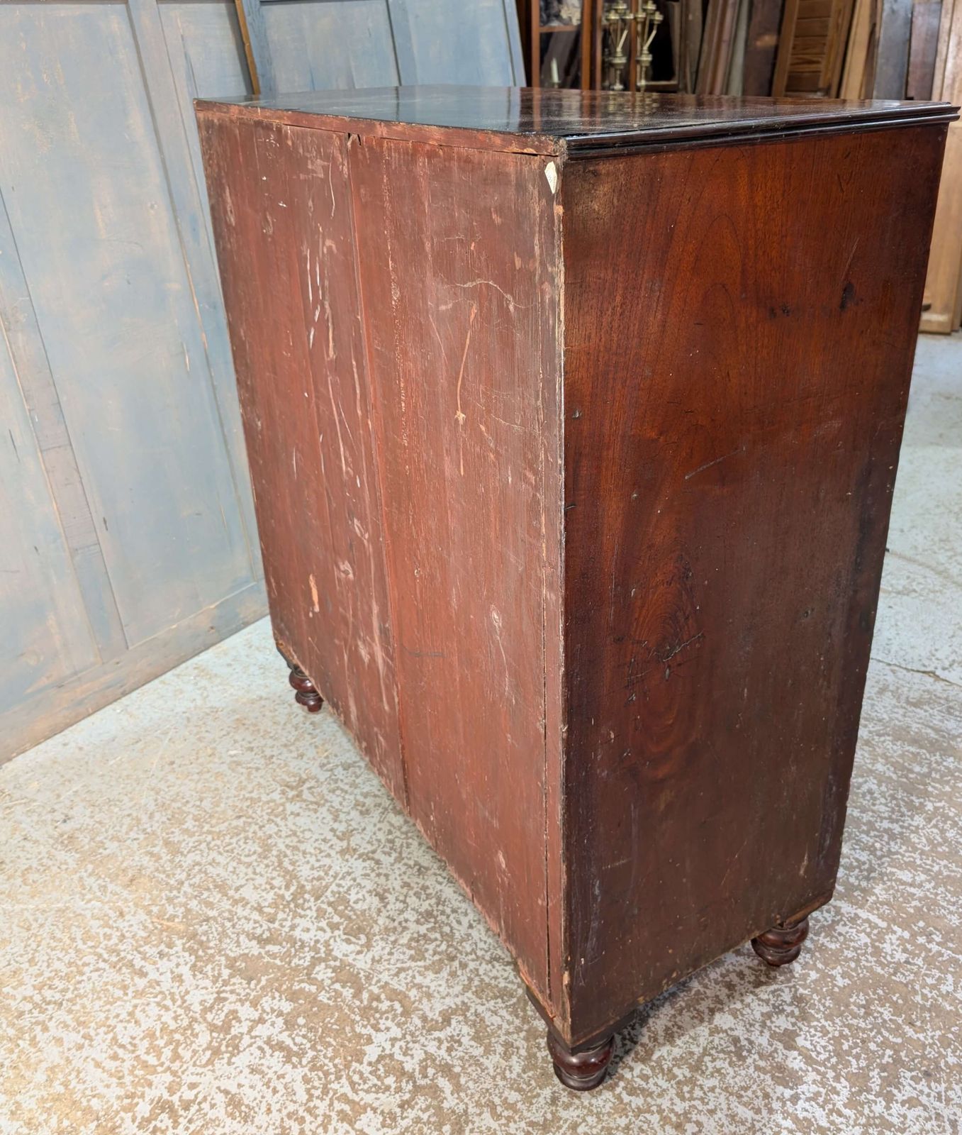 Extra Large Two Over Four Victorian Mahogany Chest Of Drawers photo buy