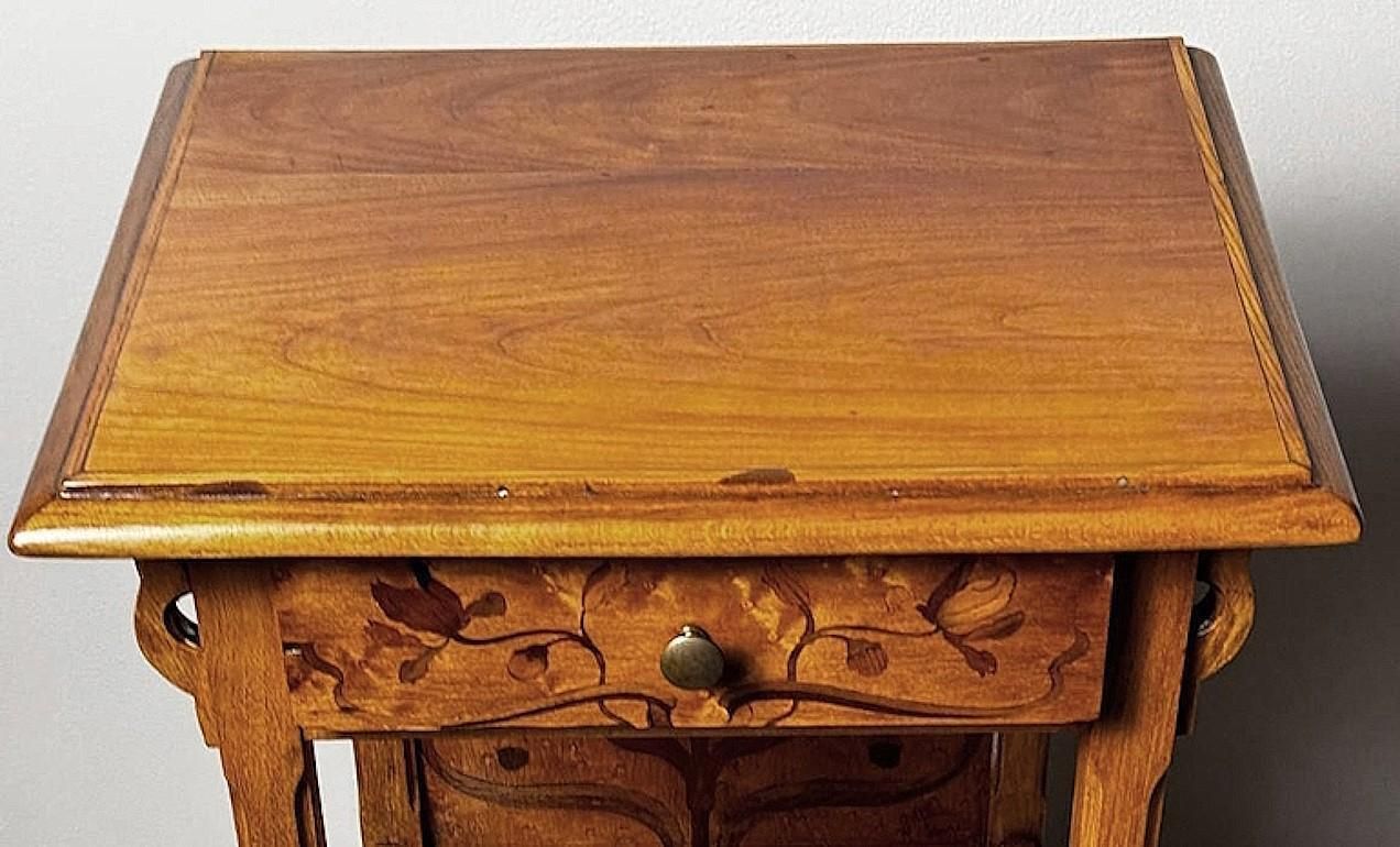 photo for sale Gallé émile French Art Nouveau Nightstand