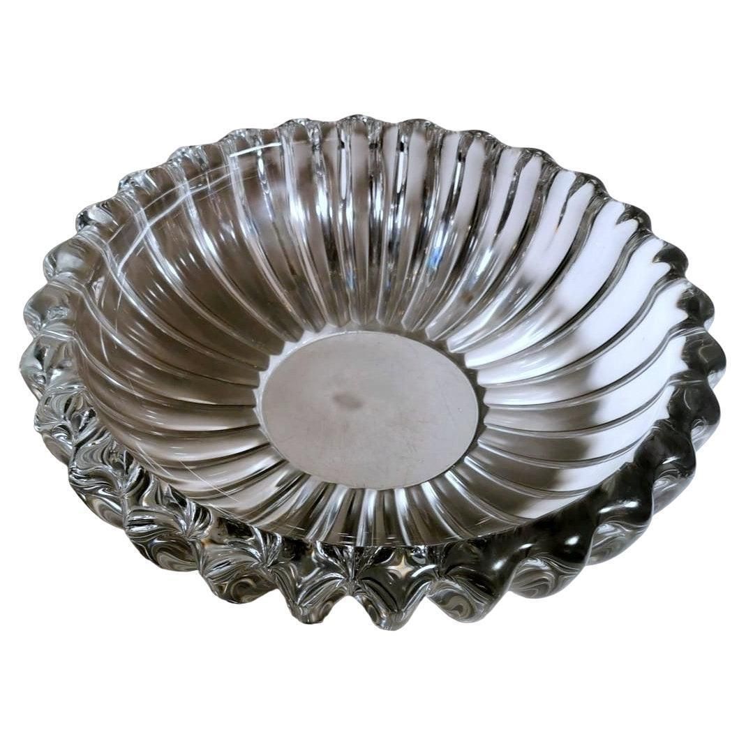 Art Deco Production Daum Design Pierre D'avesn French Molded Glass Bowl