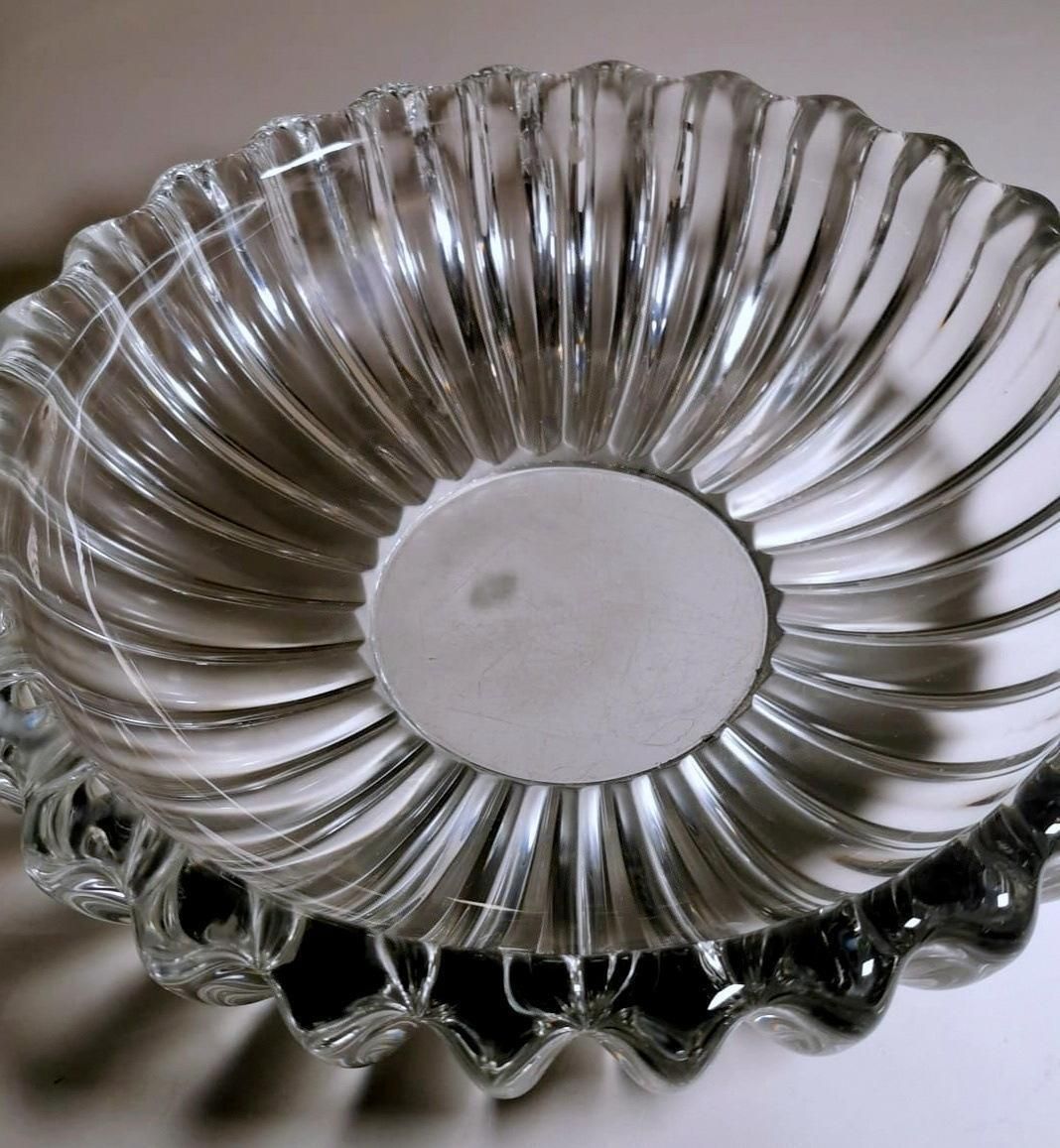Art Deco Production Daum Design Pierre D'avesn French Molded Glass Bowl photo vinterior
