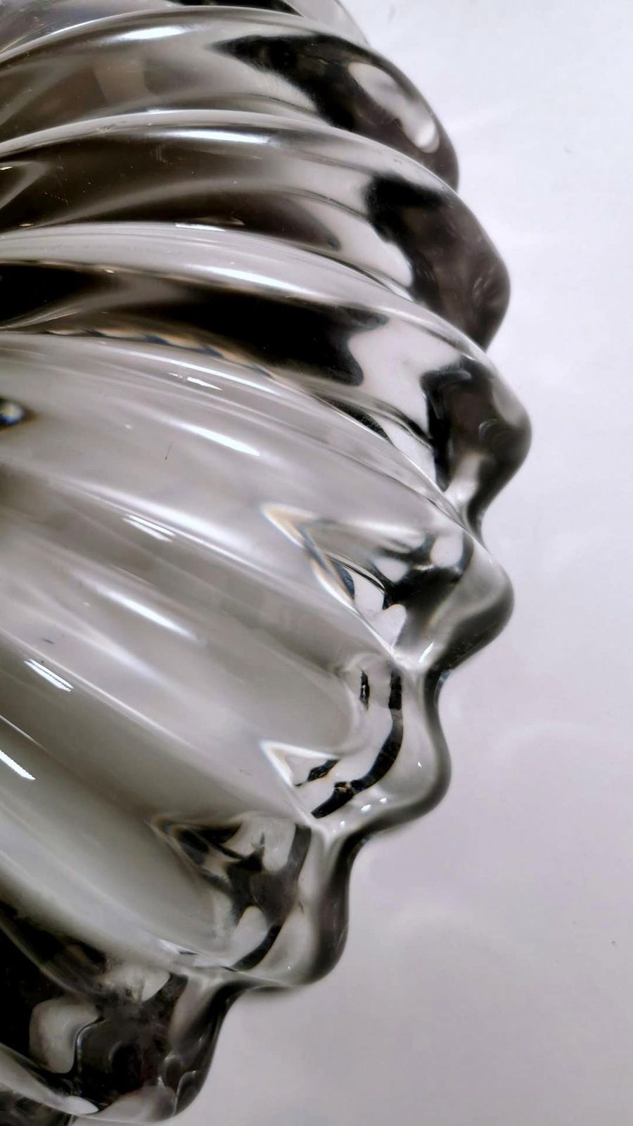 photo for sale Art Deco Production Daum Design Pierre D'avesn French Molded Glass Bowl