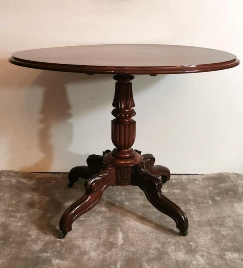 Louis Philippe Wood Sail Table Made In France photo for sale