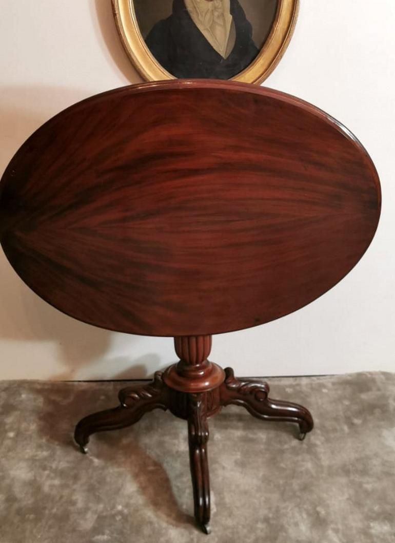 Louis Philippe Wood Sail Table Made In France photo 1647.0