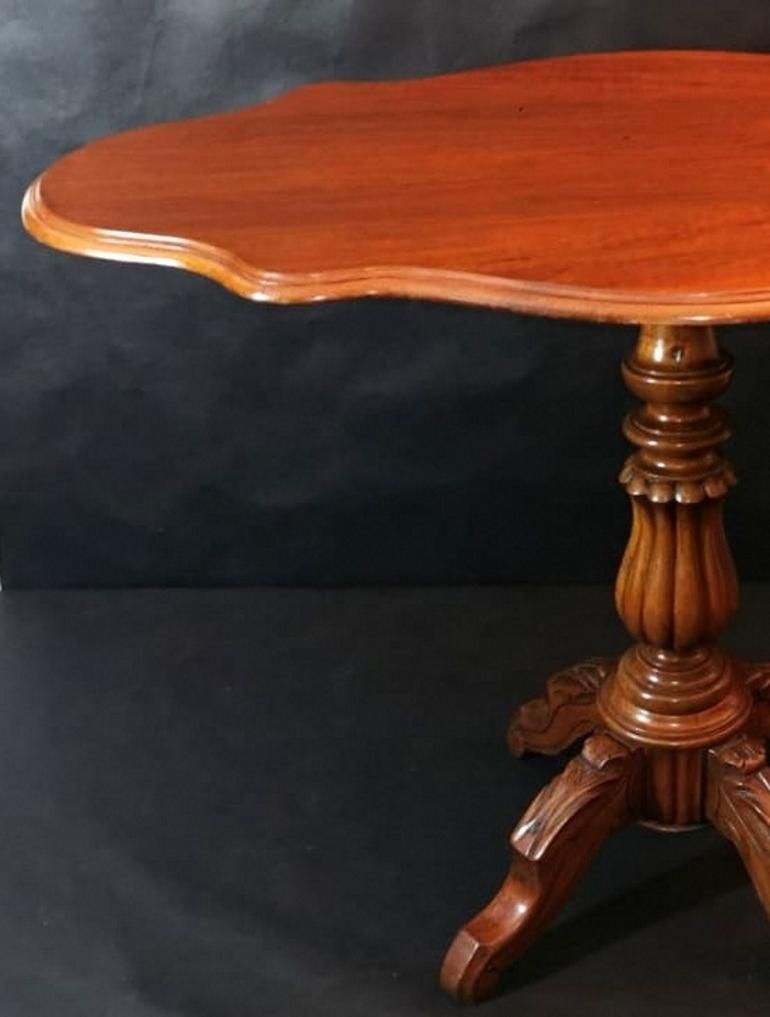 Louis Philippe French Walnut Sail Table photo 1520.0