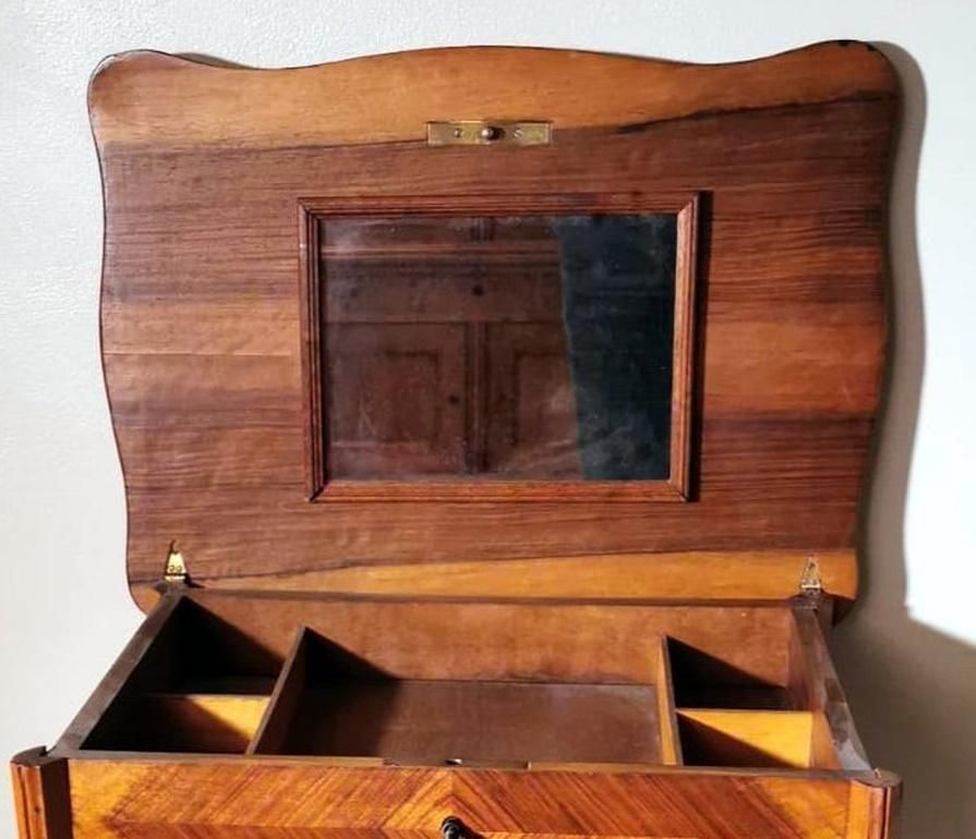 Louis Philippe Style French Dressing Table With Mirror And Drawers photo buy