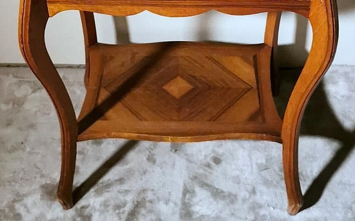 1267.0 Louis Philippe Style French Dressing Table With Mirror And Drawers photo