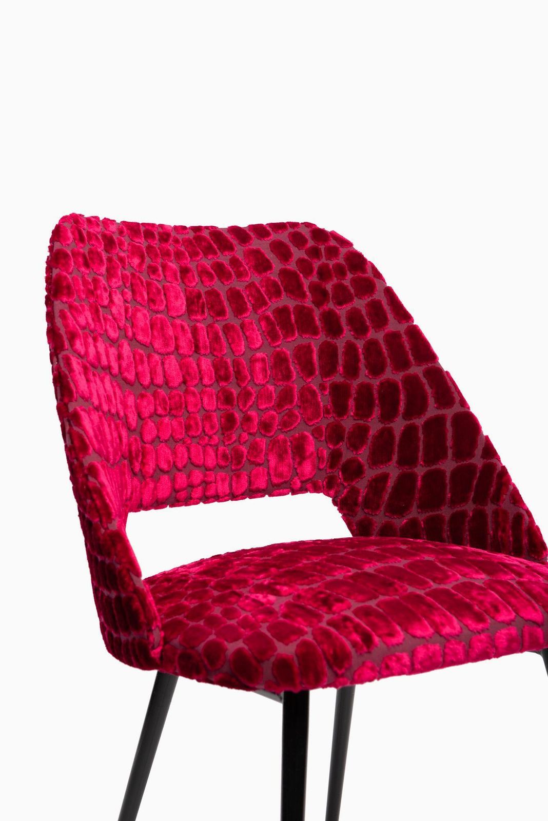 Pierre Guariche Designer French Chair With Guild Fabric photo Furniture