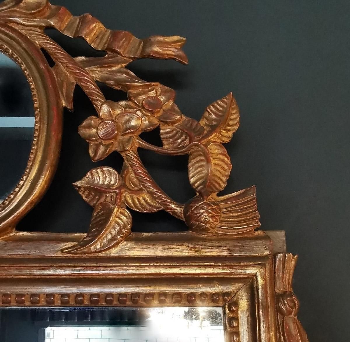 photo furniture Rococo’ Giltwood Frame And Double Mirror, France