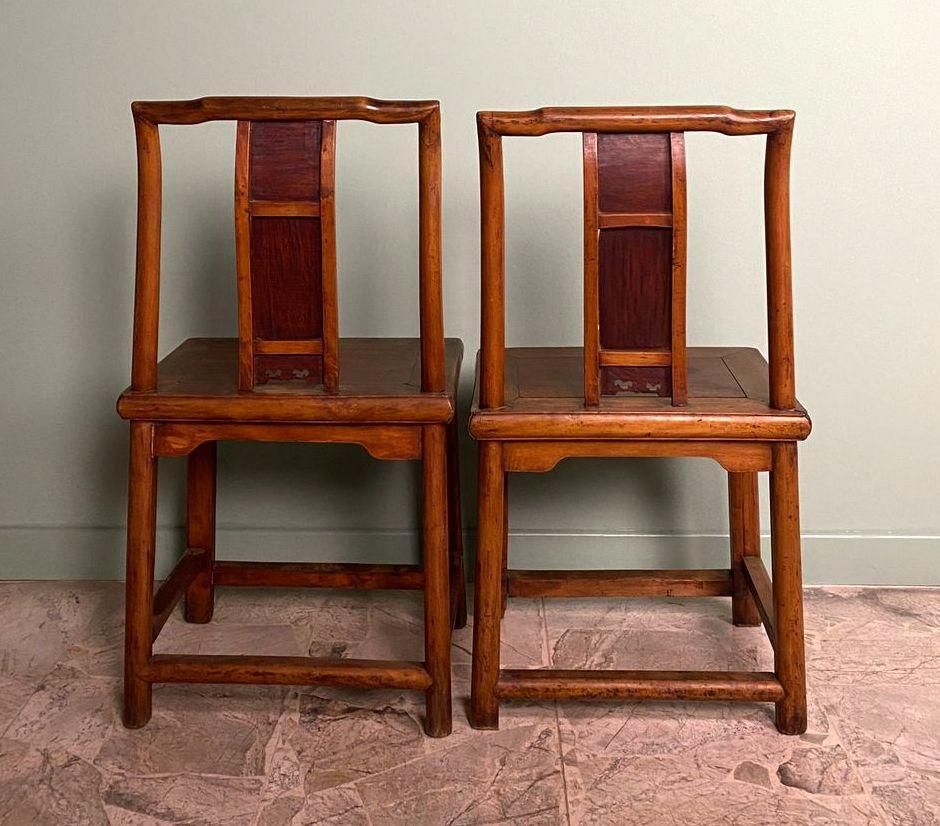 photo for sale Ming Dynasty Style Four Chinese Ceremonial Chairs