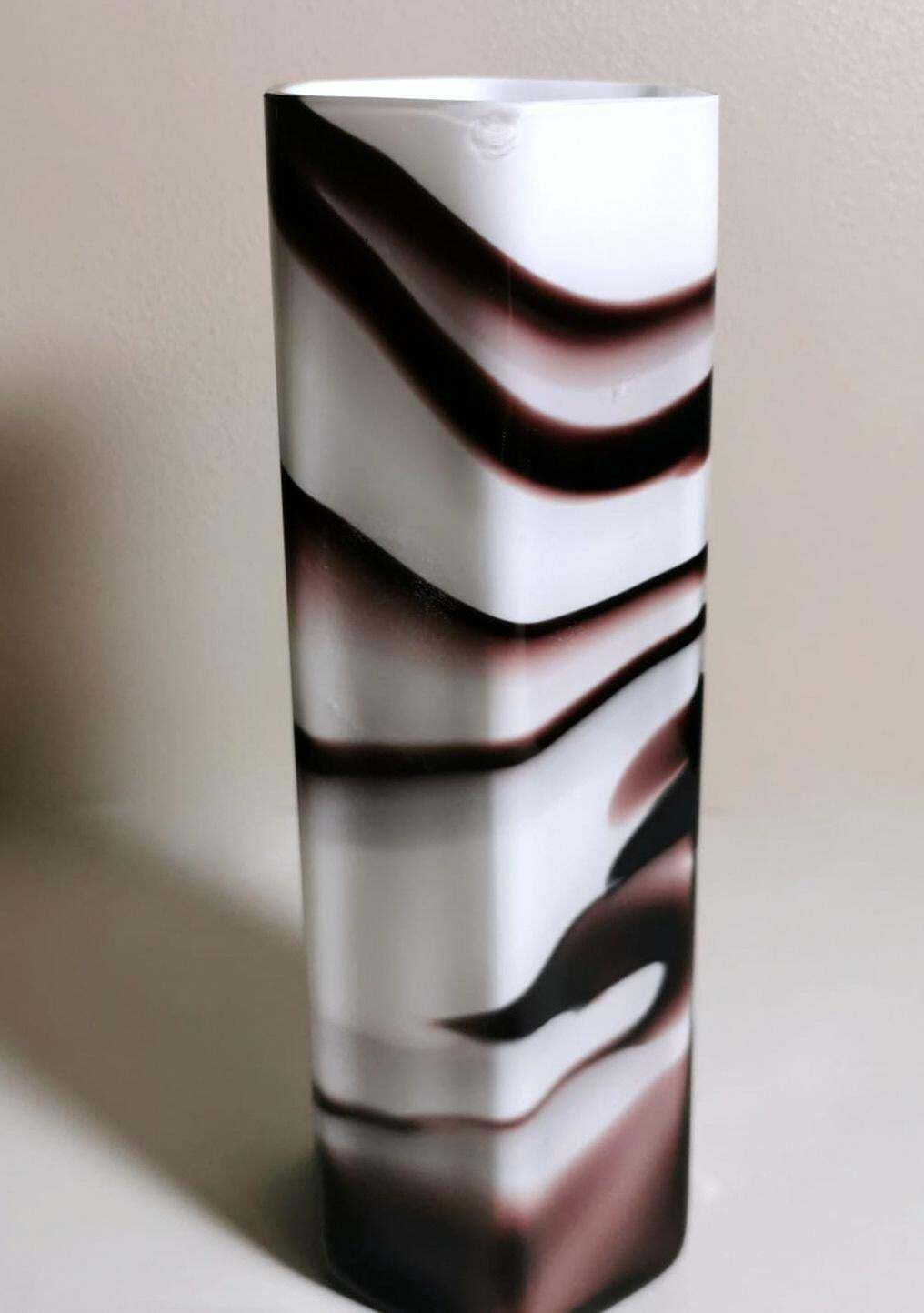Moretti Carlo Murano Vase In Colored Opaline Glass photo vinterior
