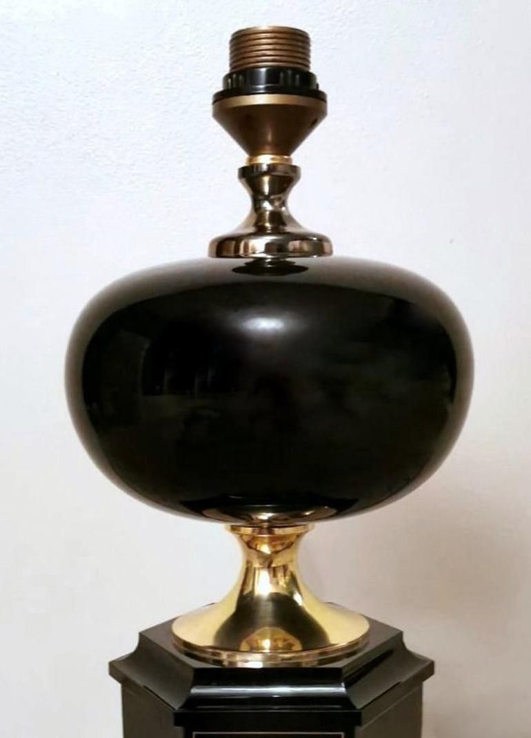 Maison Jansen Attibuted Hollywood Regency Style French Table Lamp photo vinterior