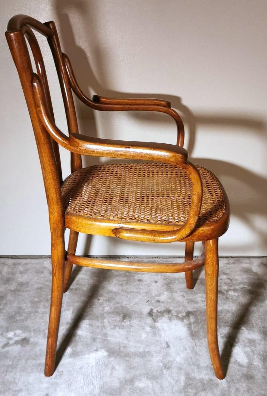 Thonet Gebruder Vienna Gmbh No.56 Bentwood And Vienna Straw Chair photo 929.0