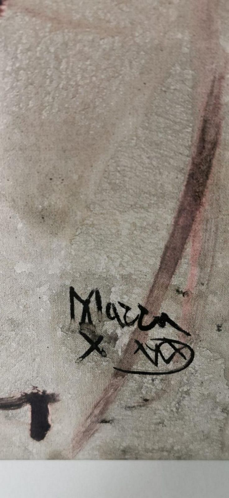 Max Marra Couple Paintings "Giudici II" Mixed Technique On Canvas, Italy photo buy